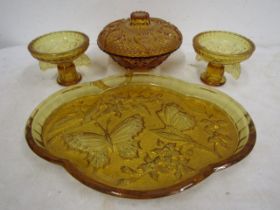 Amber 4 piece vanity set