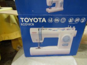 Toyota elec sewing machine in box