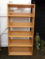 A bookcase 90cmWx 188cmHx 30cmD