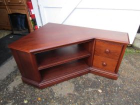 TV corner unit with 2 drawers