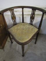 Edwardian corner chair