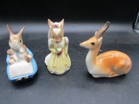 Royal Doulton bunnies and a USSR giselle