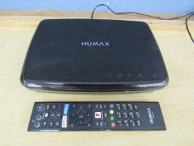 Humax Freesat receiver with remote from a house clearance