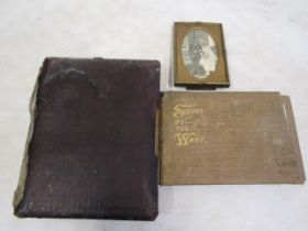 Victorian 1848 photo album and one of a later date