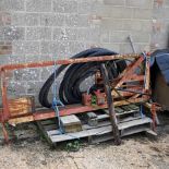 Home made log splitter, PTO driven