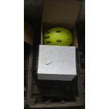 Tray to include safety helmets and spare go-karting spares