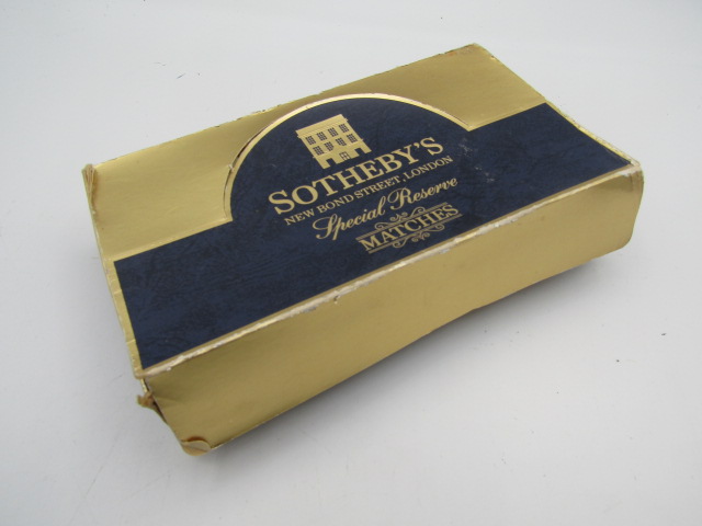 Sotheby's special reserve match box collection 20 packs, made by Will's - Image 2 of 2