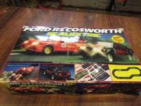 Ford RS Cosworth Scalextric set in original box- no cars