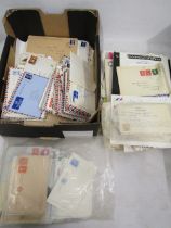 A box stamps, many u/c