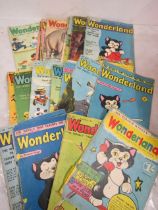 1960's Wonderland magazines approx 40