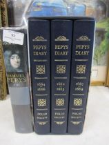 Samuel Pepys diary's set and The Samuel Pepys