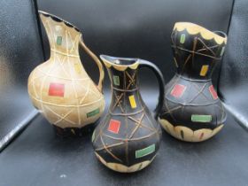 Brentleigh jugs and vase 1960s
