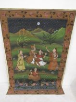 Hand painted Indian wall hanging