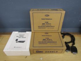 2 Unused boxed South Midlands Communications LTD radio telephones  for use with license only