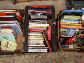 Norfolk and Collectors books- 2 trays of books, many relating to Norwich and Norfolk, also Liberty's