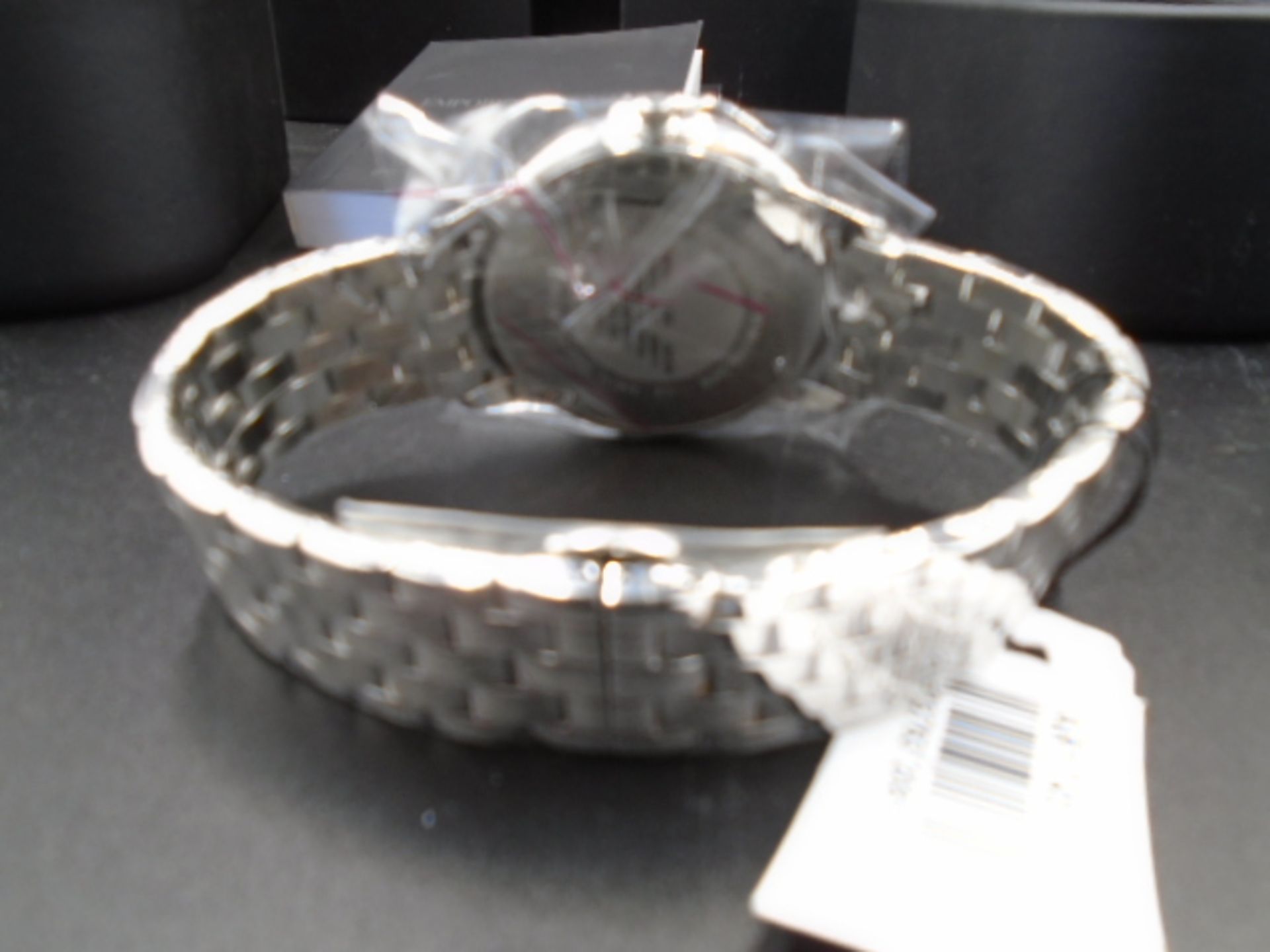 2 Emporio Armani watches - mens dino slim steel bracelet model AR 1745 and ladies quartz watch - Image 7 of 11