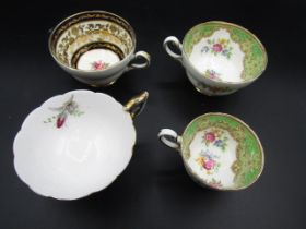 4 teacups