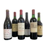 6 bottles to include: 1 bt of 1993 Clos du Marquis St Julien 1 bt of 1973 Chateau Talbot, St