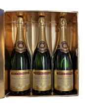 Louis Roederer Champagne Brut Premier x3 gift box 75cl 12%vol