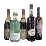 5 bottles to include: 1 bt of 1983 Aloxe Corton, Louis Jabot 1 bt of 1978 Cotes de Beaune, Louis