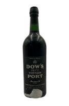1970 Dow's Vintage Port. Shipped and bottled by Gilbey Vintners LTD. (Port is Base of Neck) 750ml