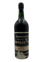 Fonseca's Finest 1970 Vintage Port (port is Base of neck) Morgan Furze & Co shipped and bottled