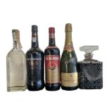 5 bottles to include: 1 litre bottle of Cockburn's Special Reserve Port 1 bt of Charles Heidsieck