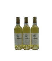 Three bottles of Albourne Sweet Wine 2014 375ml 12%vol.