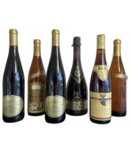 6 Bottles to include: 2 bts of 1994 Albiger Petersberg Auslese, Niederthaler Hof 2 bts of 1986