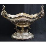 Greek sterling silver centrepiece bowl