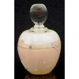 Richard Clements (Tas) art glass perfume bottle