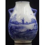 Doulton miniature two handled vase - Norfolk