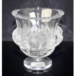 Lalique Sparrow vase