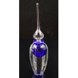 Michael Hook (Vic) Art glass perfume bottle