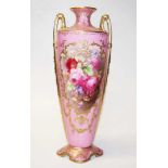 Royal Doulton handpainted signed P. Curnock vase