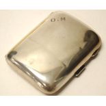 Antique Hardy Bros sterling silver cigarette case