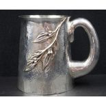 Australian hand made sterling silver tankard