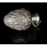 Sampson Mordan sterling silver perfume bottle