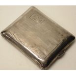 Sterling silver cigarette case