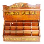 Vintage Burns Philp & Co Tourist Bureau cabinet