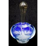 Stephen Morris (Aust) Art glass perfume bottle