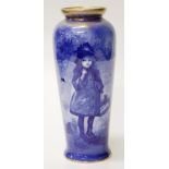 Royal Doulton Blue Children vase