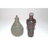 Two Chinese snuff bottles