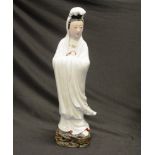 Chinese ceramic Guanyin figure