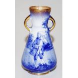 Royal Doulton Blue Children miniature vase