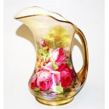 Royal Winton signed "blooming roses" jug