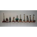 Collection Chinese miniature stone instruments