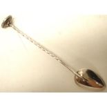 French silver cocktail spoon