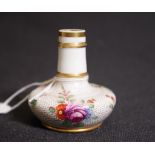 Spode miniature floral porcelain bud vase