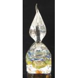 John Schunmann (Aust) art glass perfume bottle
